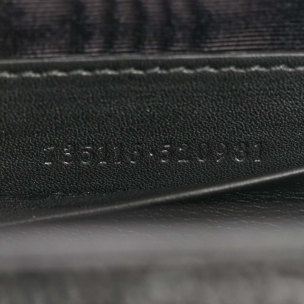 Gucci Sequin Lizard Embossed Gg Mini #294135G18B - Picture 7 of 11